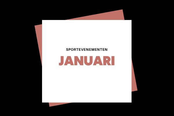 Sportevenementen in januari